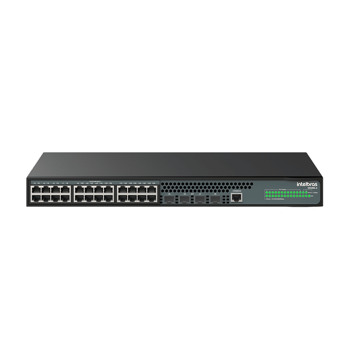 SWITCH GERENCIAVEL 24P + 4P SFP 1000 BASE-X S2328G-A