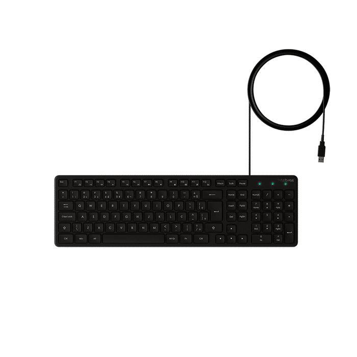 TECLADO INTELBRAS TCI10 -COM FIO PRETO