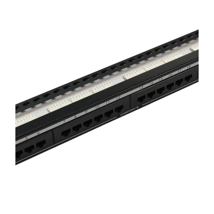 ESS PATCH PANEL CAT6 24P PCB RET 1U C/G - 92170 - NEXANS