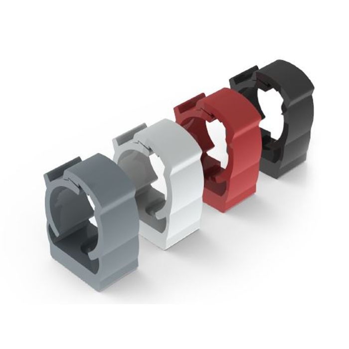 ABRACADEIRA PVC 1/2° PRETA - 44053002 - MASSTER