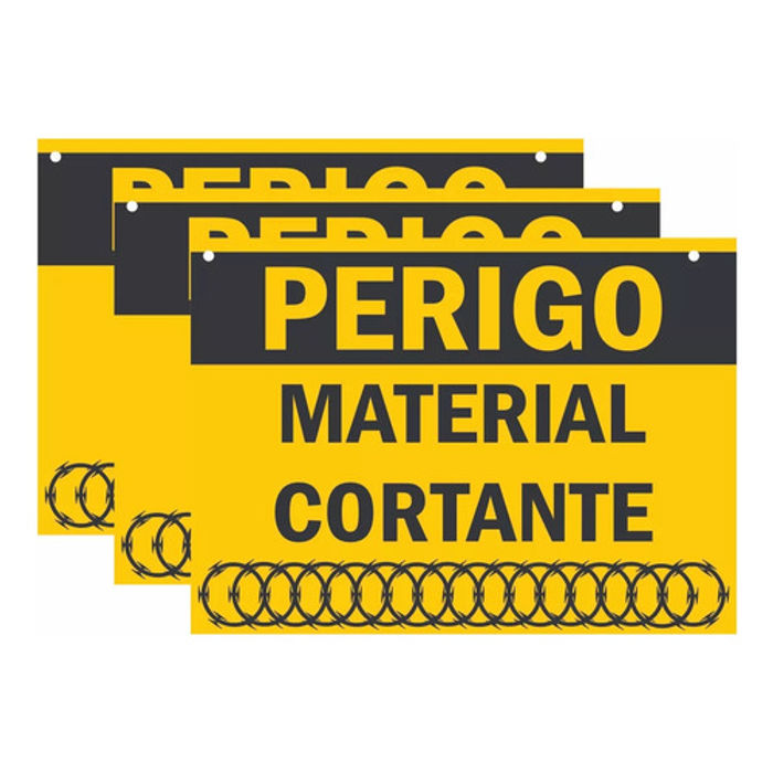 PLACA DE ALUMINIO - CORTANTE DUAS FACES - 10 UN - INOVE