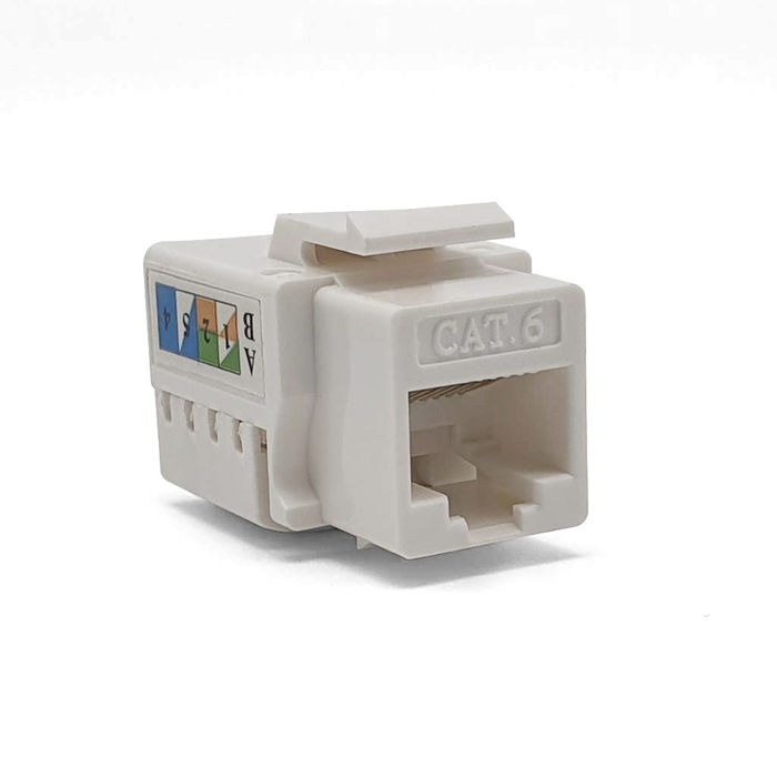 KEYSTONE RJ45 CAT6 90 GRAUS - LA-K61 - PLUSCABLE