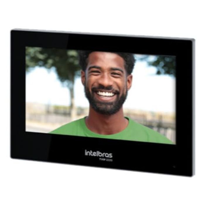 TERMINAL INTERNO VIDEO PORTEIRO IP - TVIP 2220 PRETO