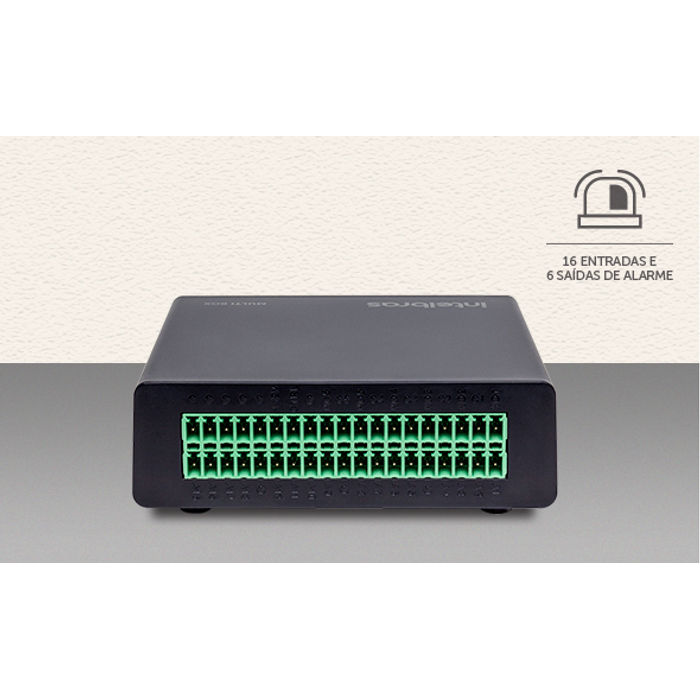 MULTI-BOX - MODULO EXPANSOR DE ENTRADAS E SAIDAS DE ALARME PARA DVR INTELBRAS MU