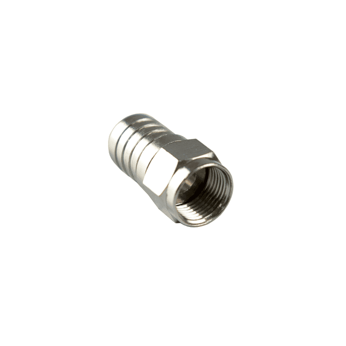 CONECTOR F CRIMP RG59 - ZAMAK - PROQUALIT
