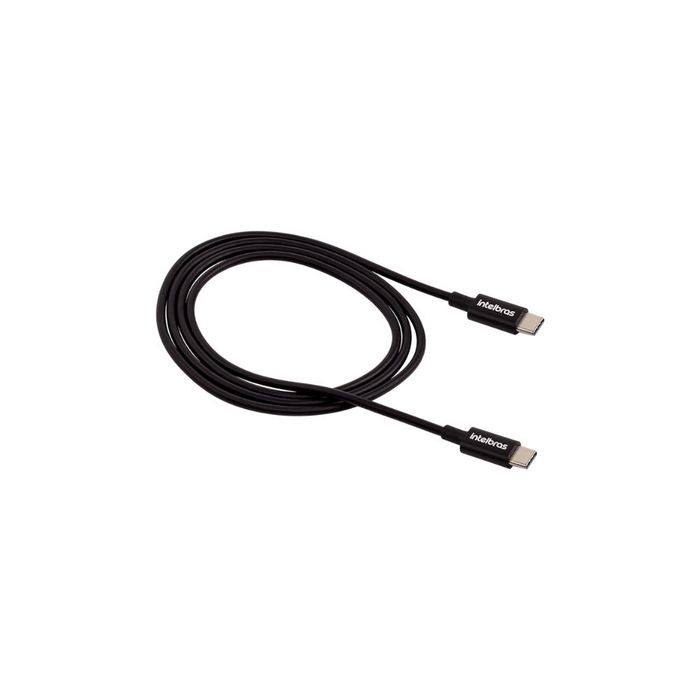 CABO USB-C - USB-C 1,2M PVC PRETO EUCC 12PP