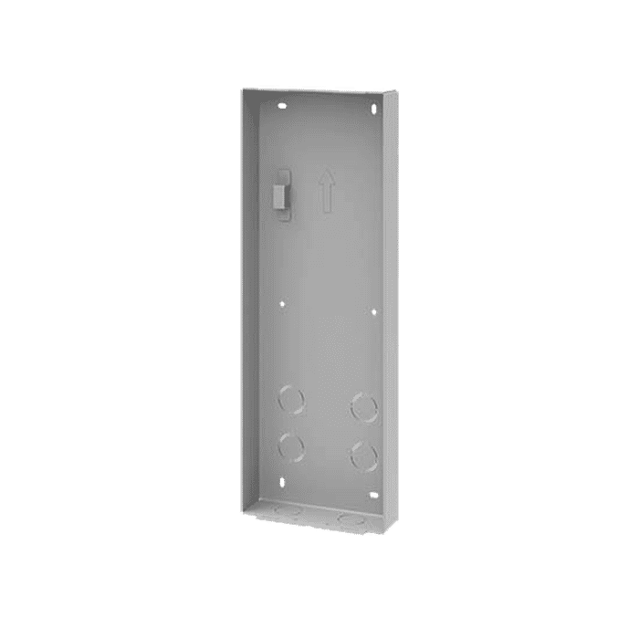 SUPORTE ALUMINIO MOD EXT VIDEO PORTEIRO PVIP 2216 FACE PRATA