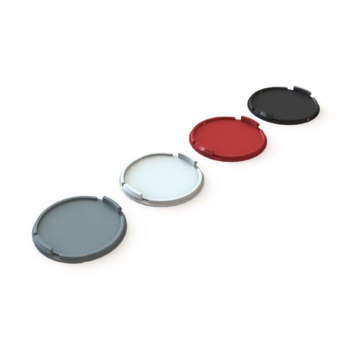 TAMPA DE ACABAMENTO PVC 1/2° 3/4° 1° CINZA - 46485026 - MASSTER