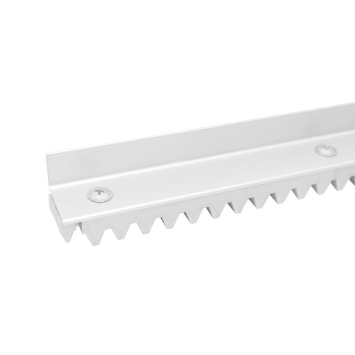 CREMALHEIRA ALUMINIO BRANCA 1,45M (GOMO BRANCO) - 1004A - GILTAR