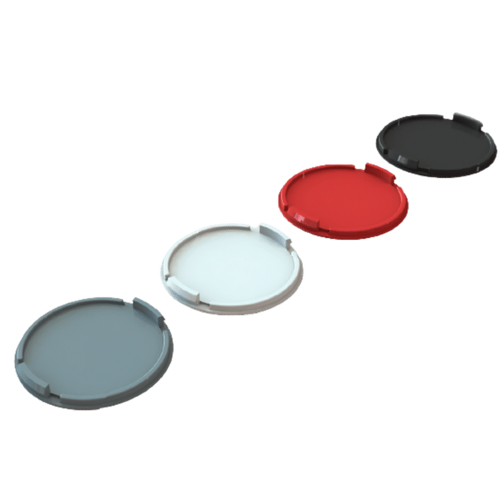 TAMPA DE ACABAMENTO PVC 1/2° 3/4° 1° VERMELHA - 48485026 - MASSTER