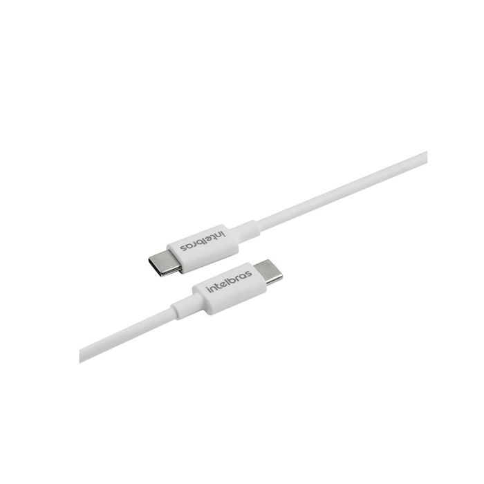CABO USB TYPE C-C 1.2M PVC BRANCO EUCC12PB