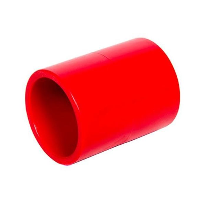 LUVA PVC - 1/2" - VERMELHA - CLC