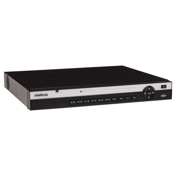 GRAVADOR DIGITAL DE VIDEO EM REDE - 16 CANAIS - 4K - RECONHECIMENTO - NVD 3316-PLUS C/HD 4TB