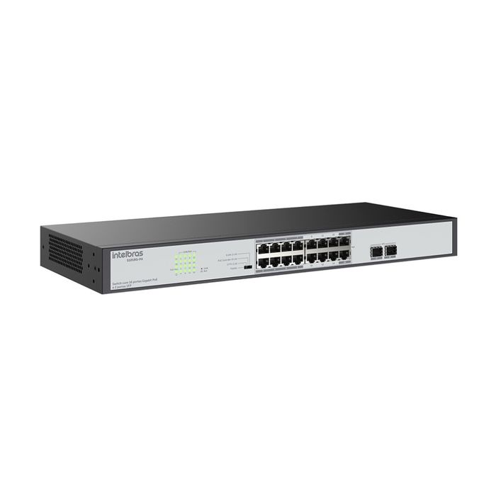 SWITCH NAO GERENCIAVEL 18 PORTAS-16POE E 2SFP S1018G-PA