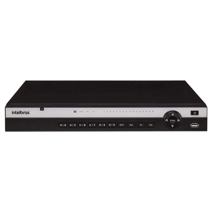 GRAVADOR DIGITAL DE VIDEO EM REDE - 16 CANAIS - 4K - NVD 3316-PLUS C/HD 1TB