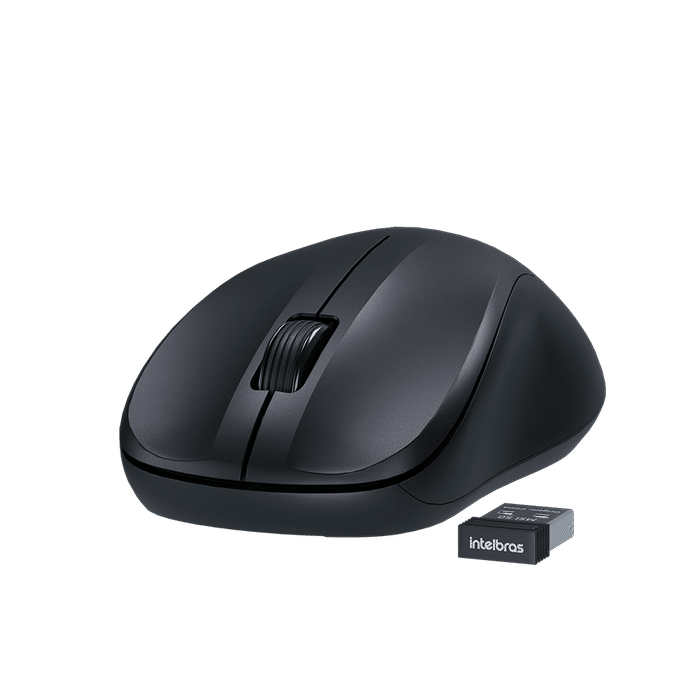 MOUSE INTELBRAS MSI50 -SEM FIO PRETO BLISTER