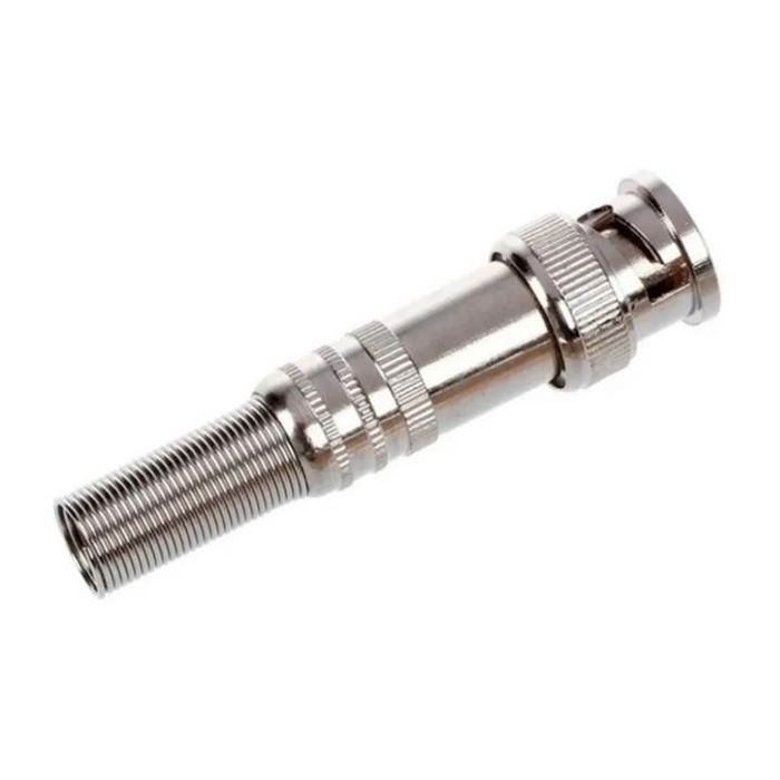 CONECTOR BNC MOLA PARAFUSO RG06 1 LINHA - AL-1200 - ALM