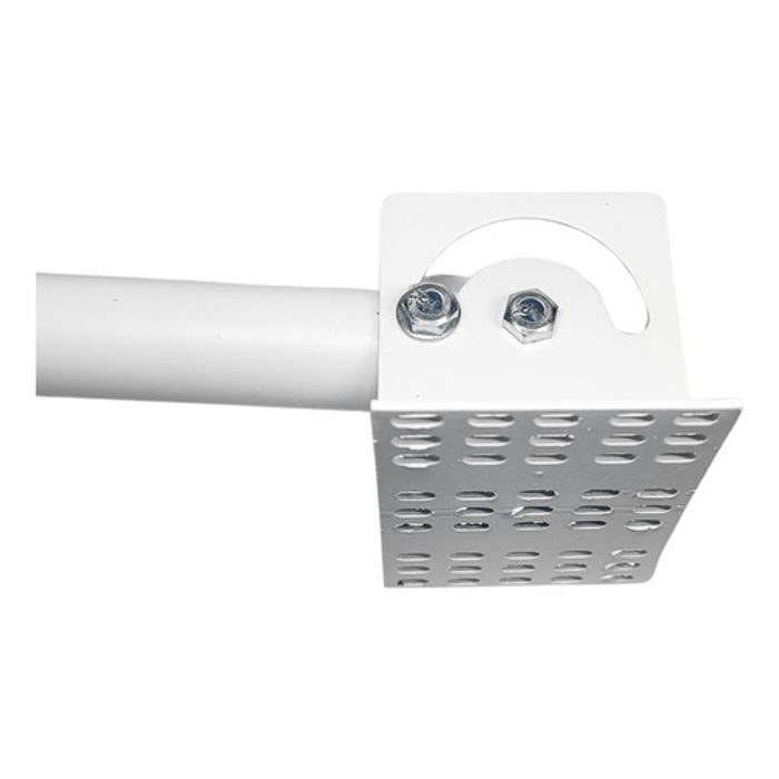 SUPORTE PARA SENSOR BARREIRA METAL 30CM BRANCO - 8990 - INOVE