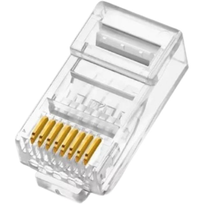 PLUG RJ 45 - C/10 UN - ALM