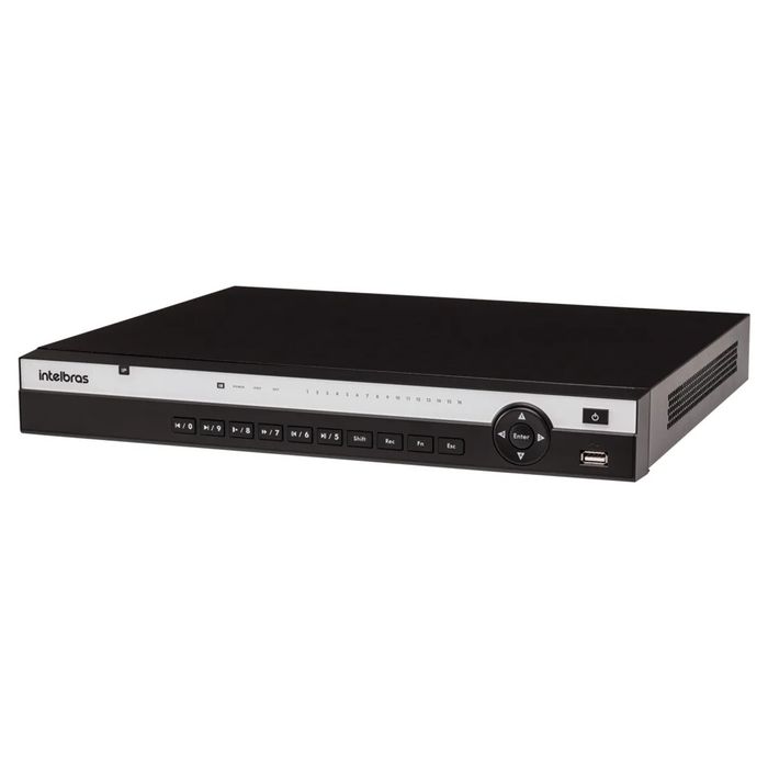 GRAVADOR DIGITAL DE VIDEO EM REDE - 16 CANAIS - 4K - RECONHECIMENTO - NVD 3316-PLUS C/HD 4TB