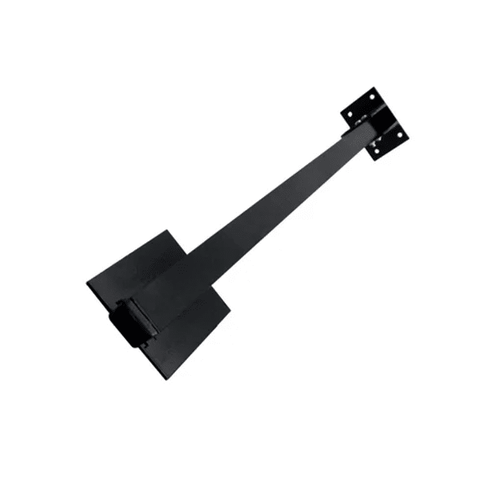 SUPORTE PARA SENSOR BARREIRA METAL 30CM PRETO - 9104 - INOVE