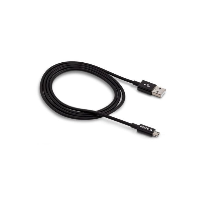 CABO USB - MICRO USB 1,2M PVC PRETO EUAB 12PP