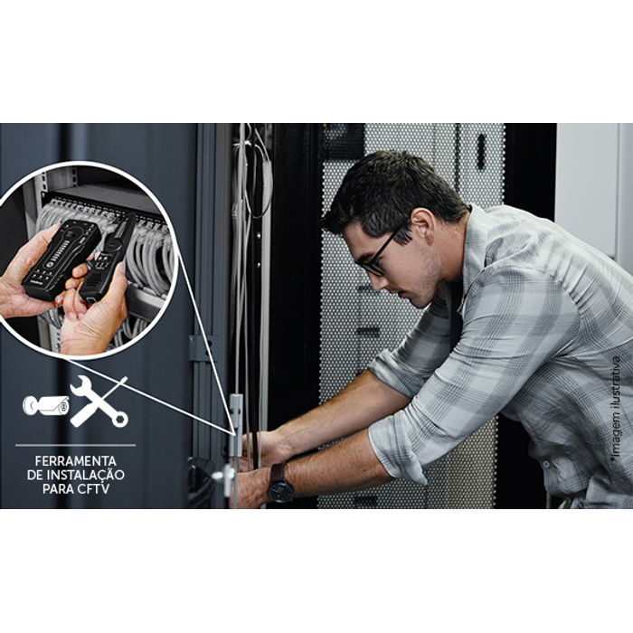 TESTER 3000 RJ45, APRESENTA FUNCAO ZUMBADOR, IDENTIFICA CABOS DO TIPO FAST E GIG