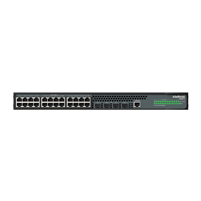 SWITCH GERENCIAVEL 24P + 4P SFP 1000 BASE-X S2328G-A
