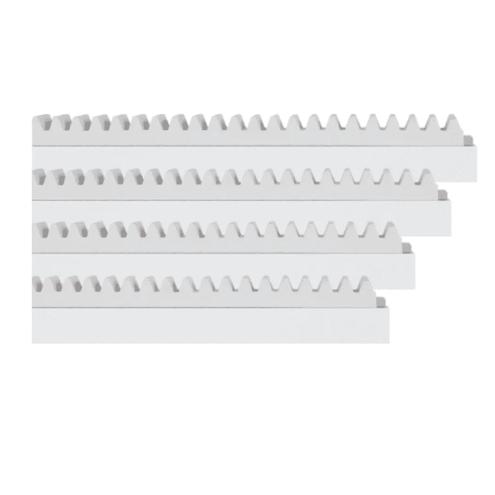 KIT 12UN CREMALHEIRA BRANCA 1,50M ALUMINIUM - P08003 - GAREN