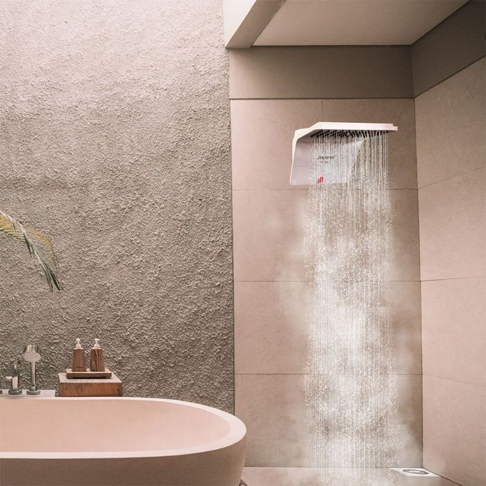 Chuveiro Elétrico Zagonel Ducali 7500W Branco