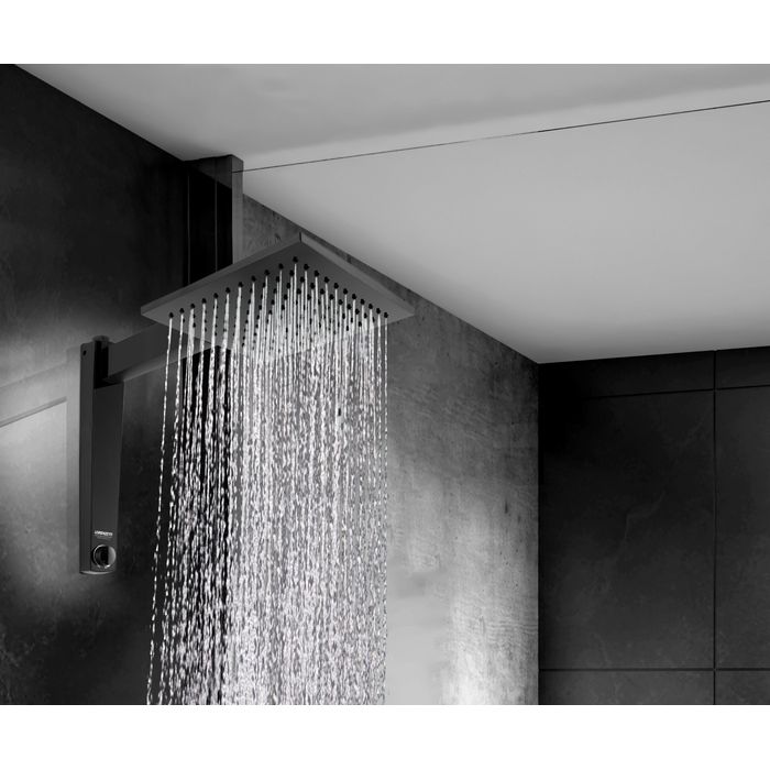 Chuveiro Lorenzetti Acqua Century Eletrônico Preto 7500W 220V