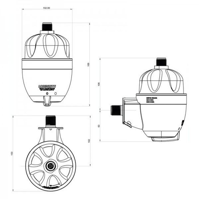 Aquecedor Elétrico Lorenzetti Maxi Ultra