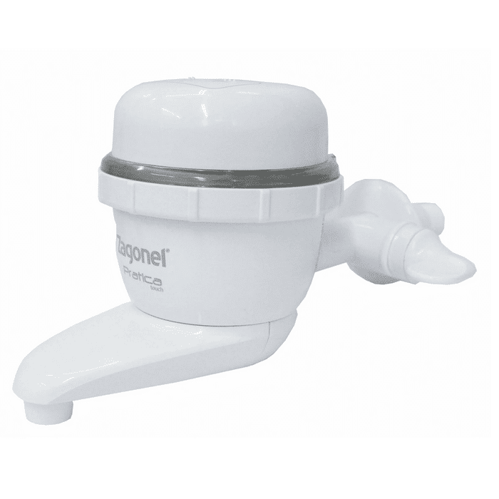 Torneira Elétrica Prática Touch Zagonel Branca