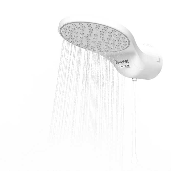 Chuveiro Eletrônico Zagonel Ducha Moment 7500W 220V Branco