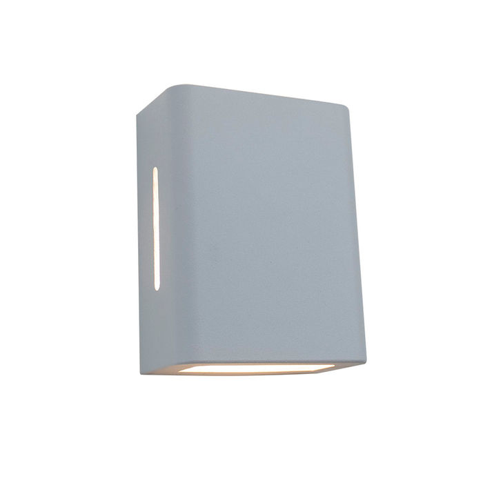 Arandela Fussen 2 Aletas Branco Fosco - Germany