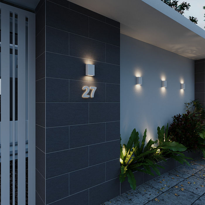 Arandela Fussen fechada Branco fosco - Germany