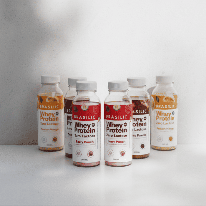 6 Unidades Whey Protein Concentrado Zero Lactose Sabores Sortidos Garrafinha - 2 de cada sabor