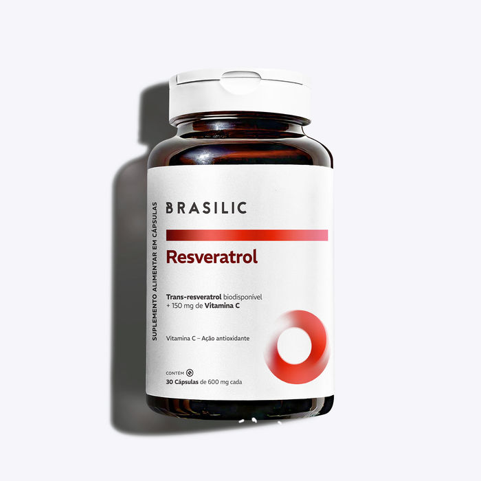 Resveratrol 30 Cápsulas  Antioxidante e Saúde do Coração  Brasilic