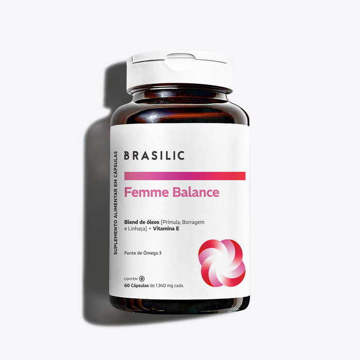 Femme Balance 60 Cápsulas  Equilíbrio Hormonal Feminino  Brasilic
