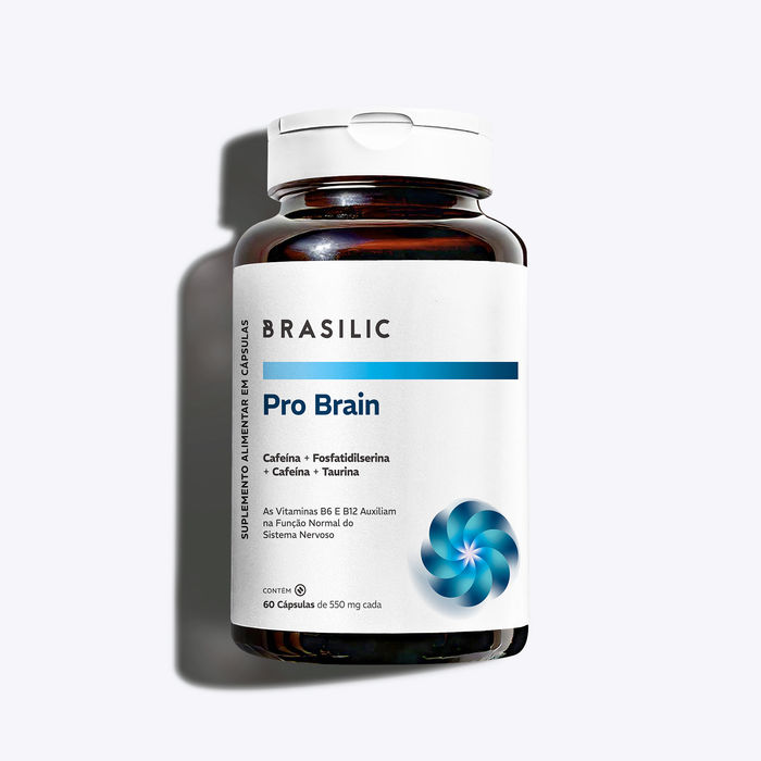 Pro Brain 60 Cápsulas  Foco, Memória e Concentração  Brasilic