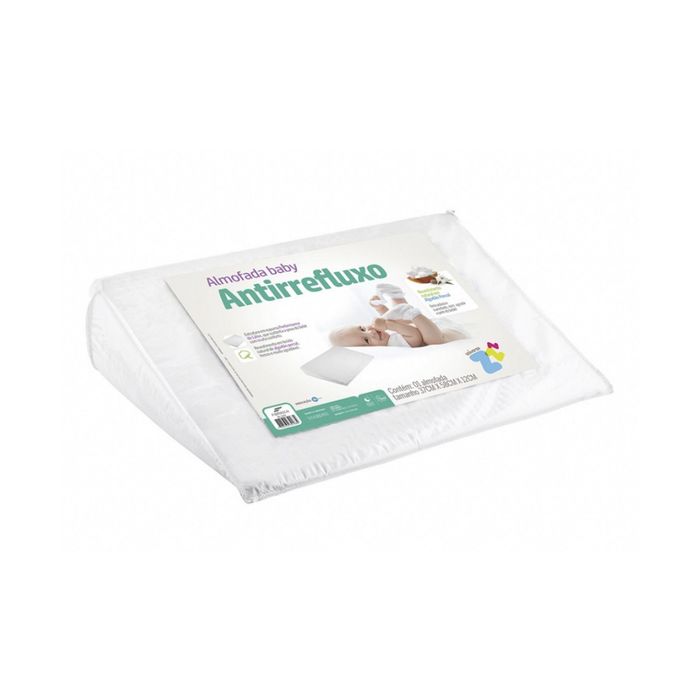 Travesseiro Anti Refluxo Impermeável 58x37x12cm