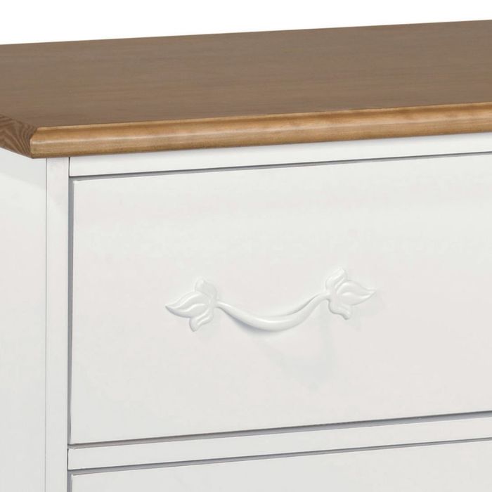 Puxador Folha Linha Provençal - Branco