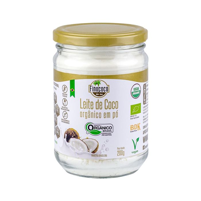 LEITE DE COCO ORGÂNICO EM PÓ - 200g