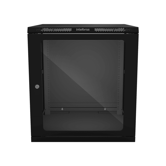 Mini rack desmontável de parede 12U 570mm - MRD 1257