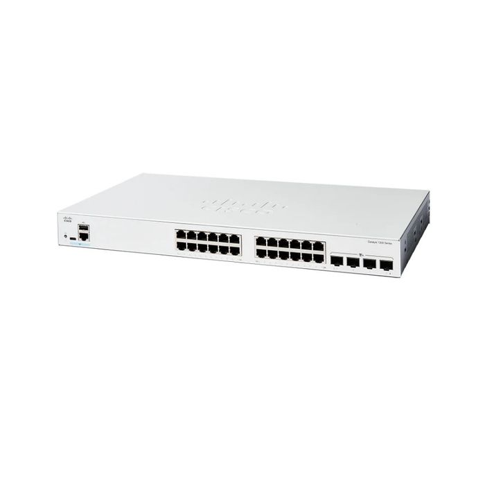 SWITCH - CATALYST 1200 24-PORT GE, 4X10G SFP+ - C1200-24T-4X