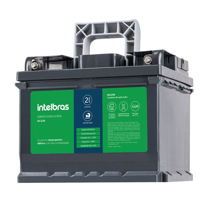 Bateria estacionária de chumbo-ácido 12V - EB 1236