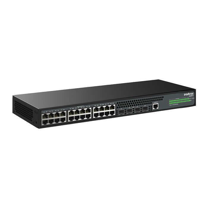 Switch Gerenciável 24 portas Gigabit e 4 portas SFP+ - S2328G-B
