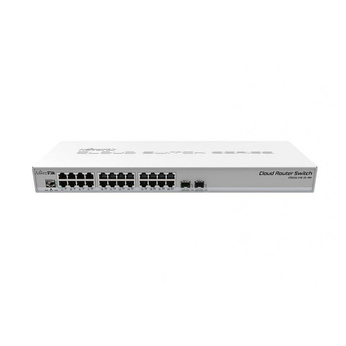Switch de 24 portas - CRS326-24G-2S+RM - MIKROTIK