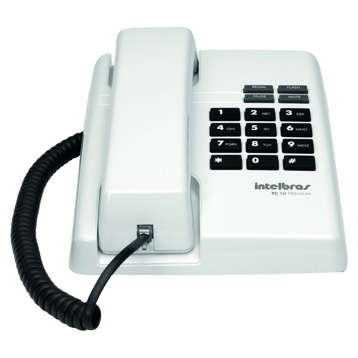 Telefone com fio - TC 50 Premium - Branco