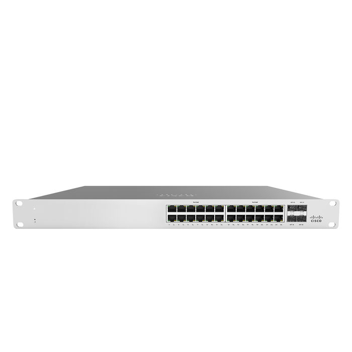 Switch Meraki MS120-24P 1G L2 Cld -Mngd 24x GigE 370W PoE Switch - MS120-24P-HW